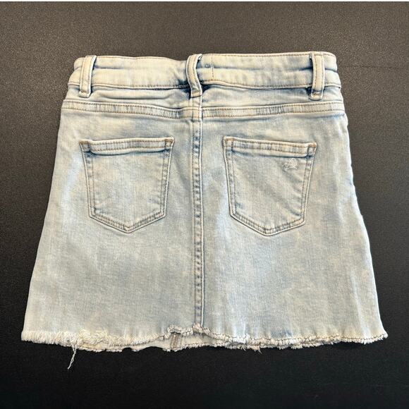 NWT DL1961 Light Wash Distressed Denim Skirt – Girls Size 6 - Picture 5 of 5